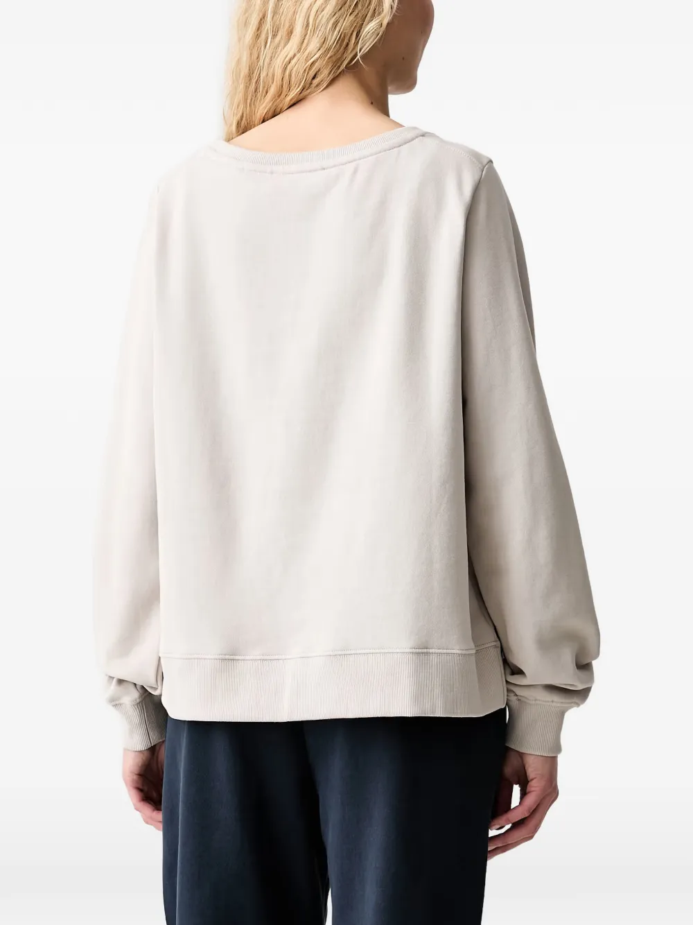 Marc O'Polo Sweater met logoprint Beige