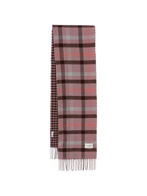 Marc O'Polo checked wool shawl
