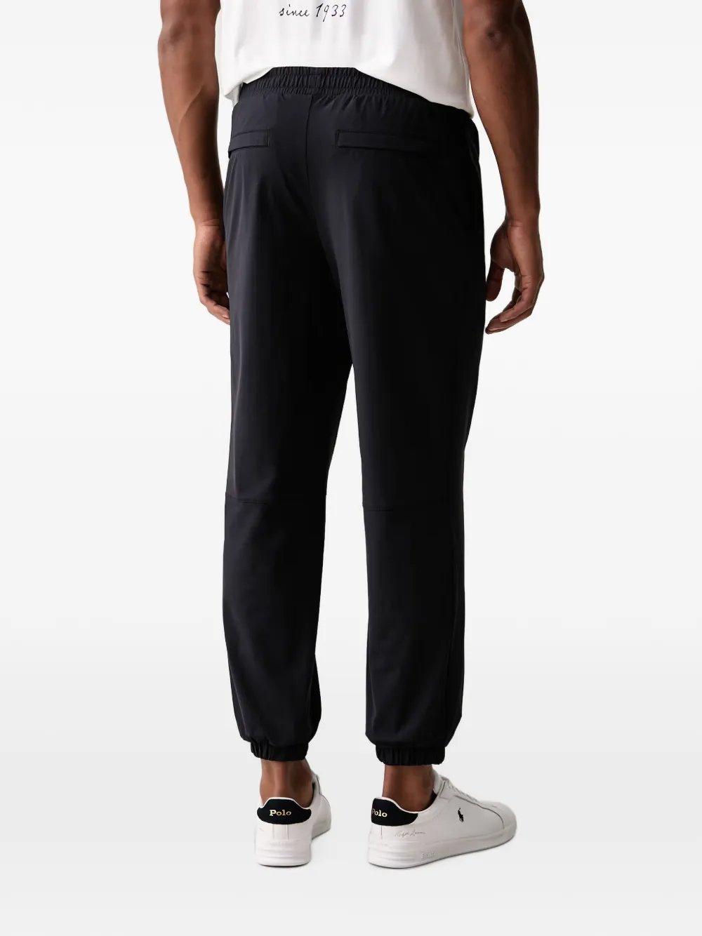 Lacoste Trainingsbroek met logopatch Grijs