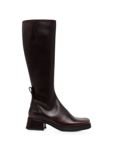 Miista botas altas Brunildha con puntera cuadrada