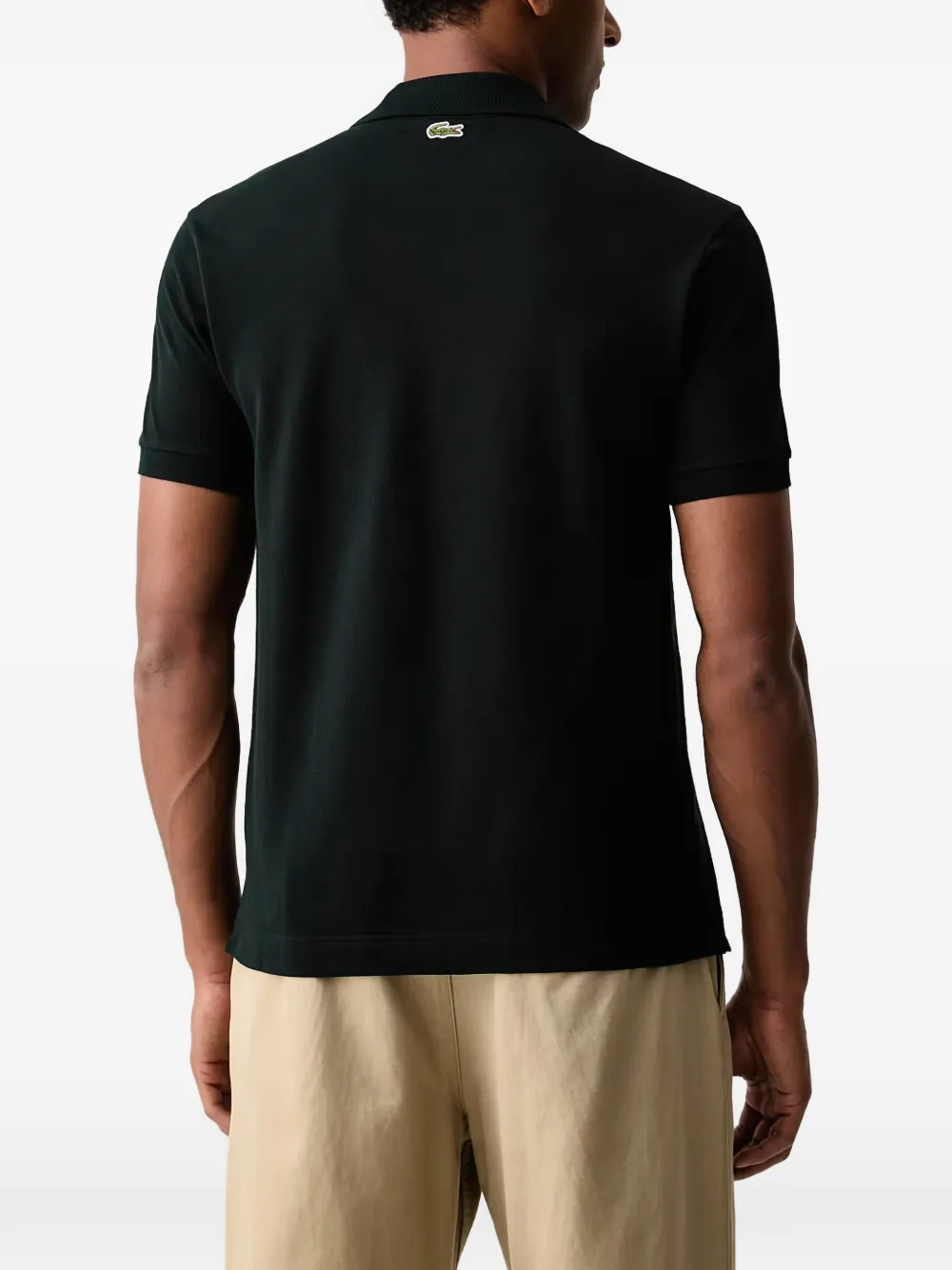 Lacoste Poloshirt met logopatch Groen