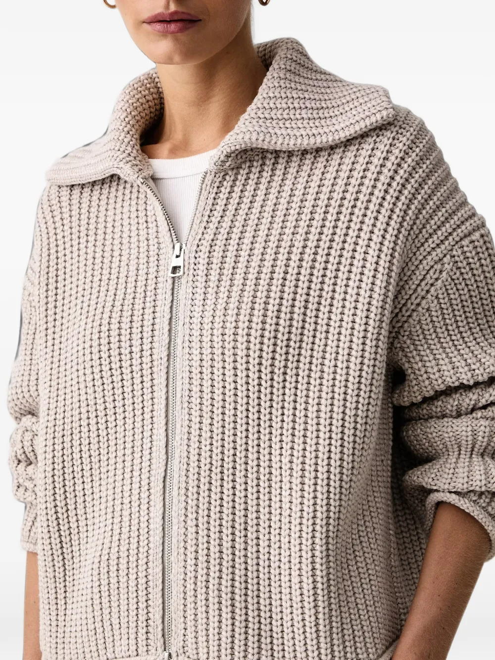 Marc O'Polo Grofgebreid vest Beige