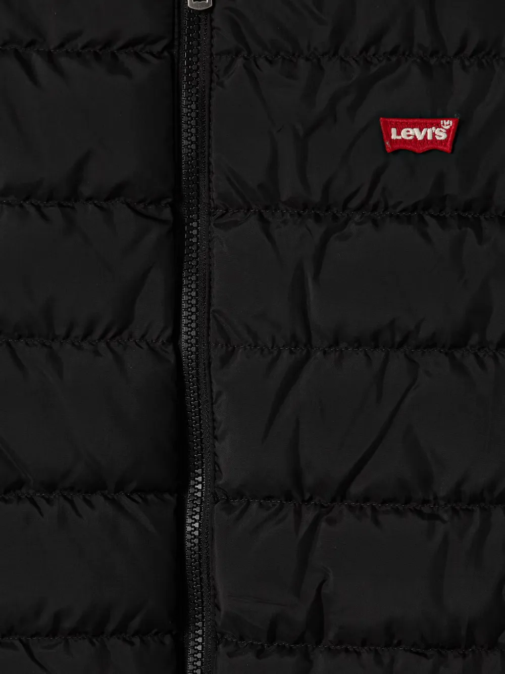 Levi's Kids quilted gilet Zwart
