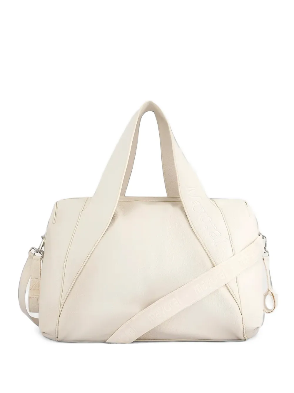 Mayoral Wickeltasche mit Logo-Riemen - Nude