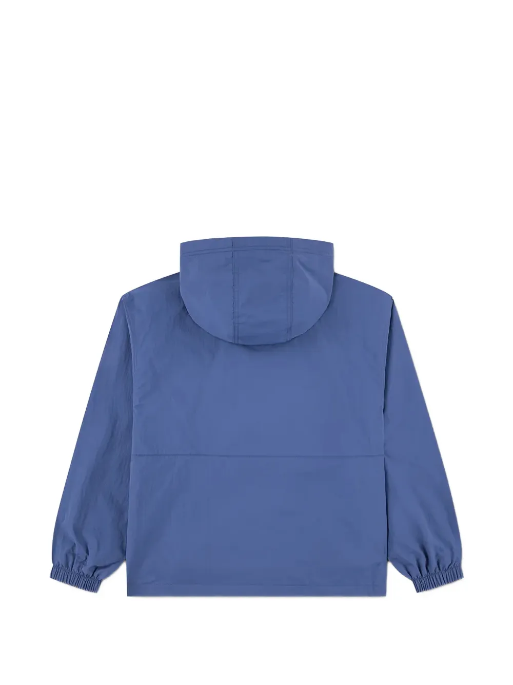 Levi's Kids hooded logo-patch jacket Blauw