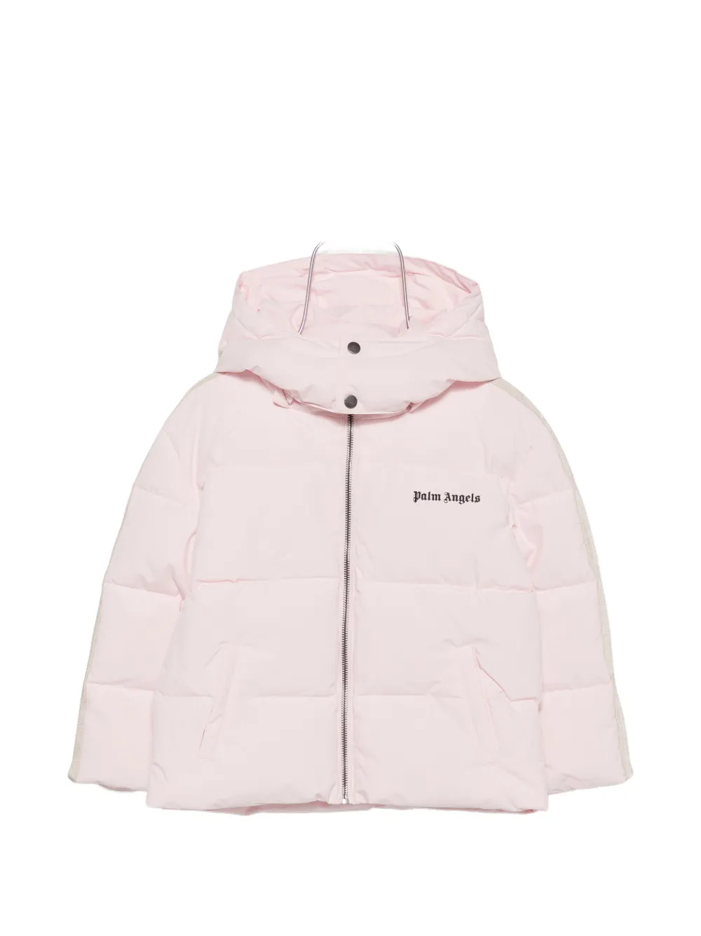 Palm Angels Kids logo-print padded jacket - Rosa
