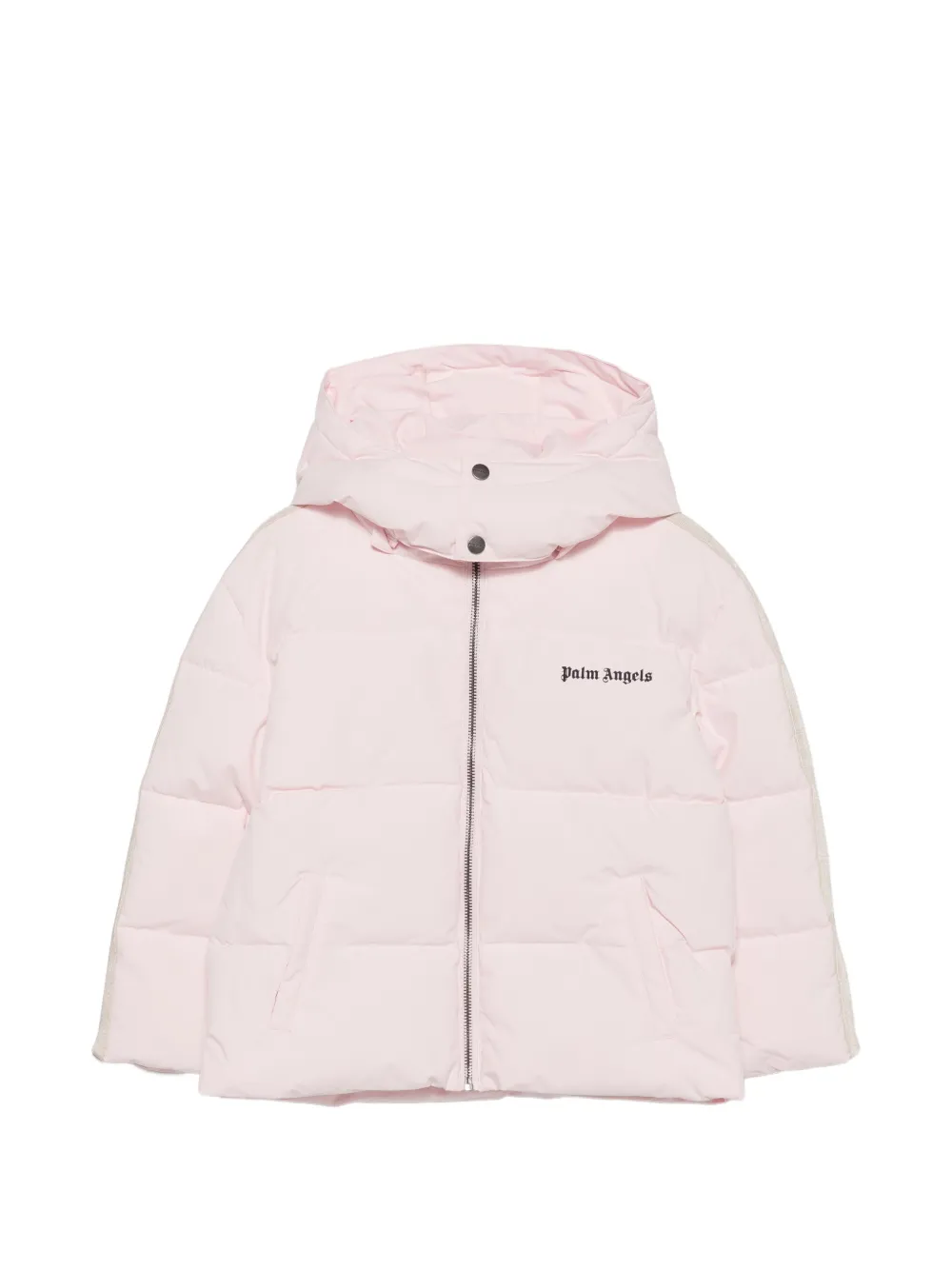 Palm Angels Kids logo-print padded jacket - Rosa