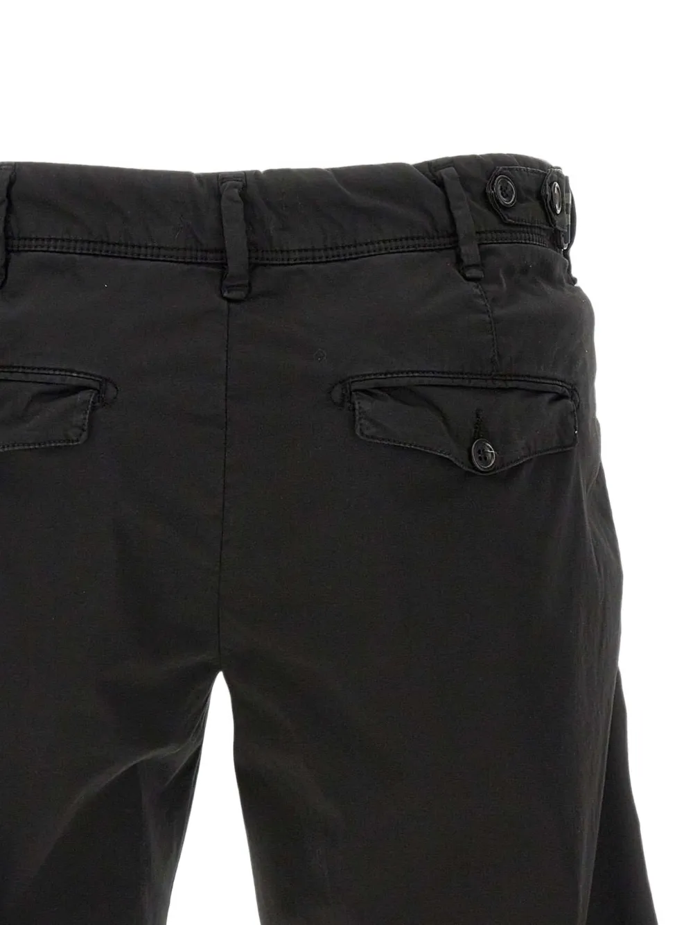 Perfection History Lab shorts met paspelzak Zwart