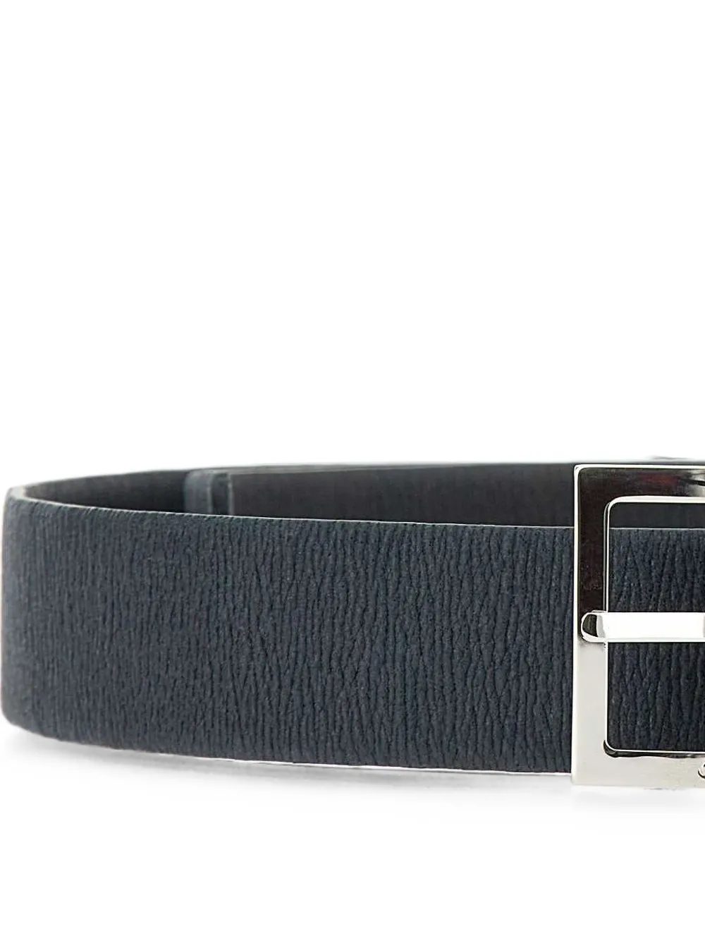 Orciani Leren riem Blauw