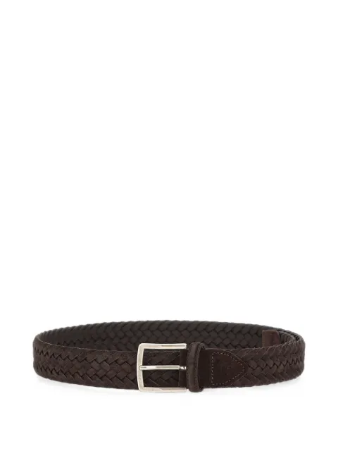 ATHISON Mountain woven suede belt