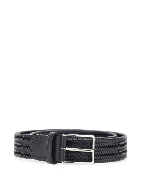 ATHISON woven buckle belt