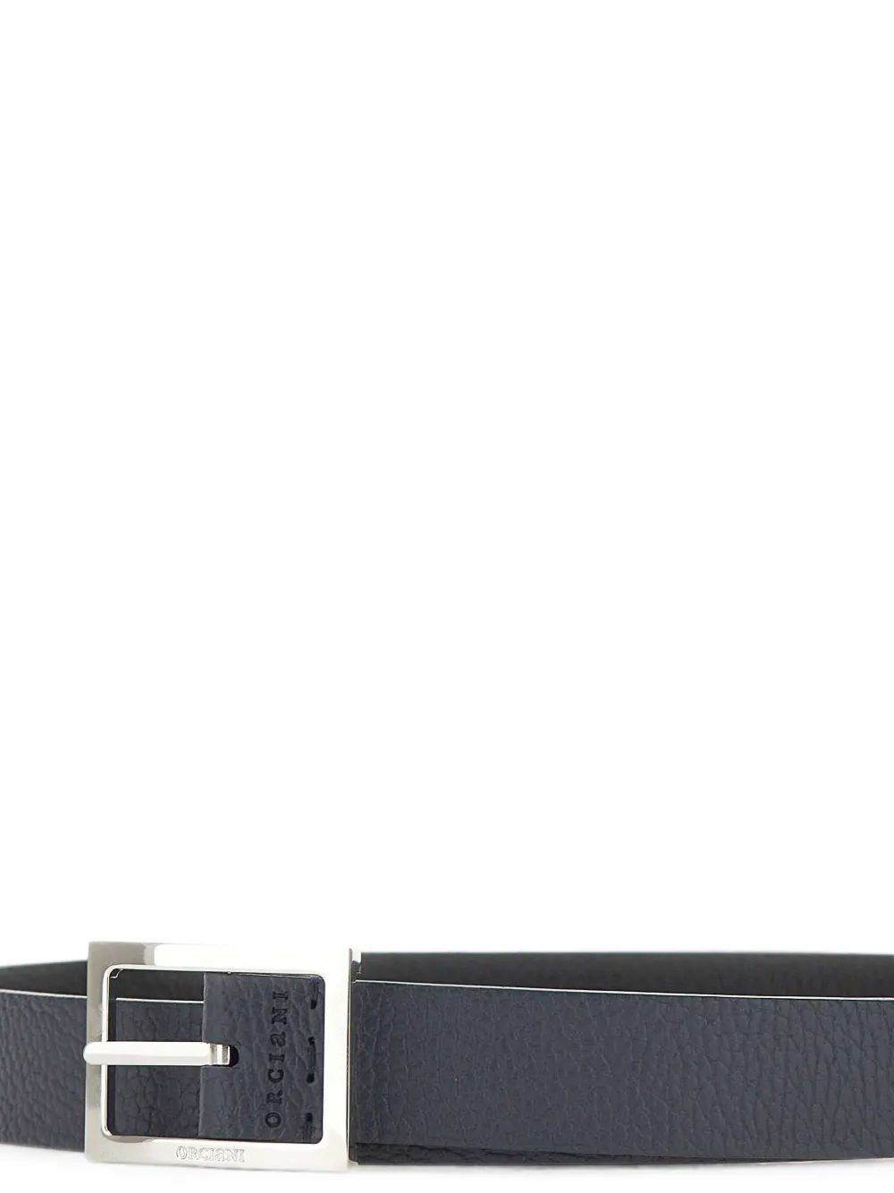 Orciani Dollaro Double omkeerbare riem Blauw