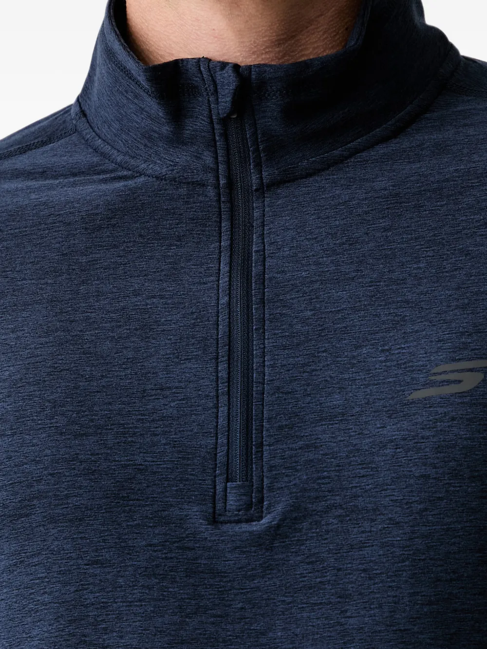 Skechers Go Dri sweater met kwartrits Blauw