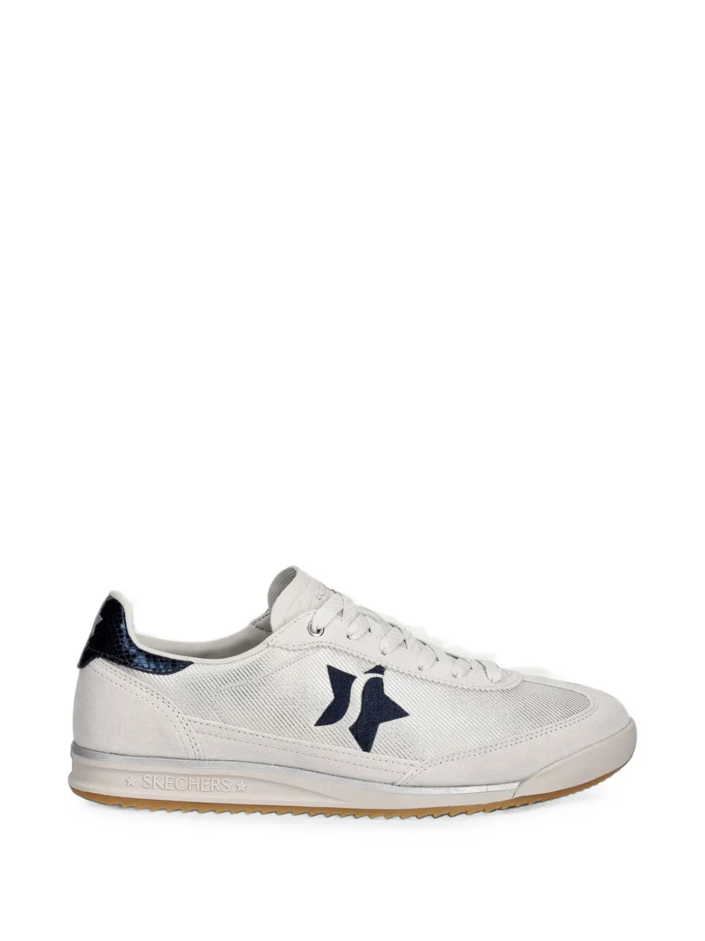Skechers SKX 92 star-patch panelled sneakers Beige