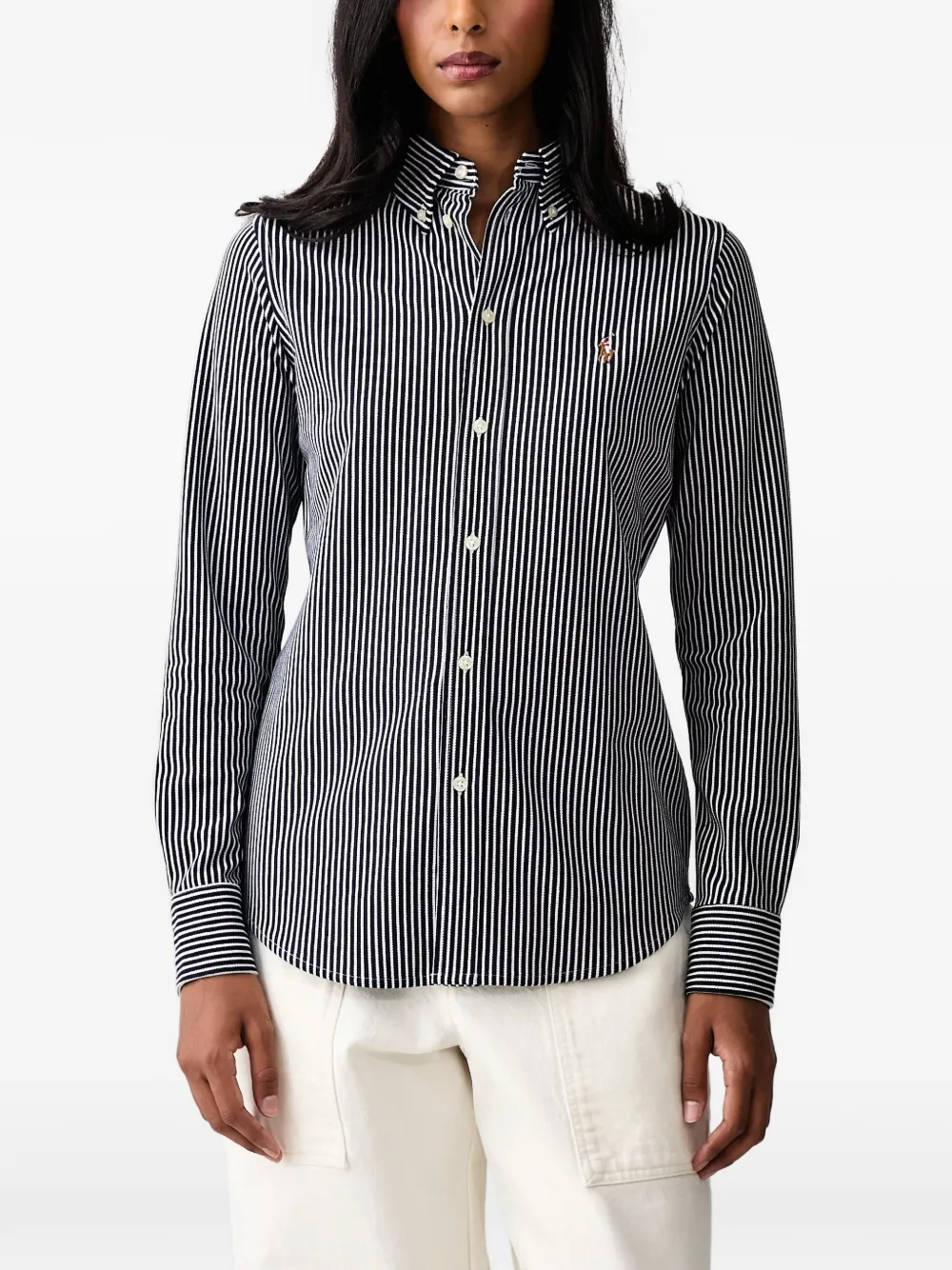 Polo Ralph Lauren striped button-down shirt - Blu