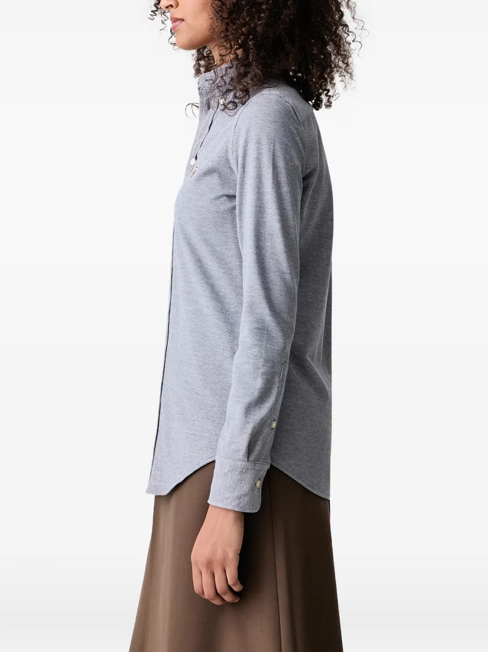 Polo Ralph Lauren Blouse met geborduurd logo Blauw