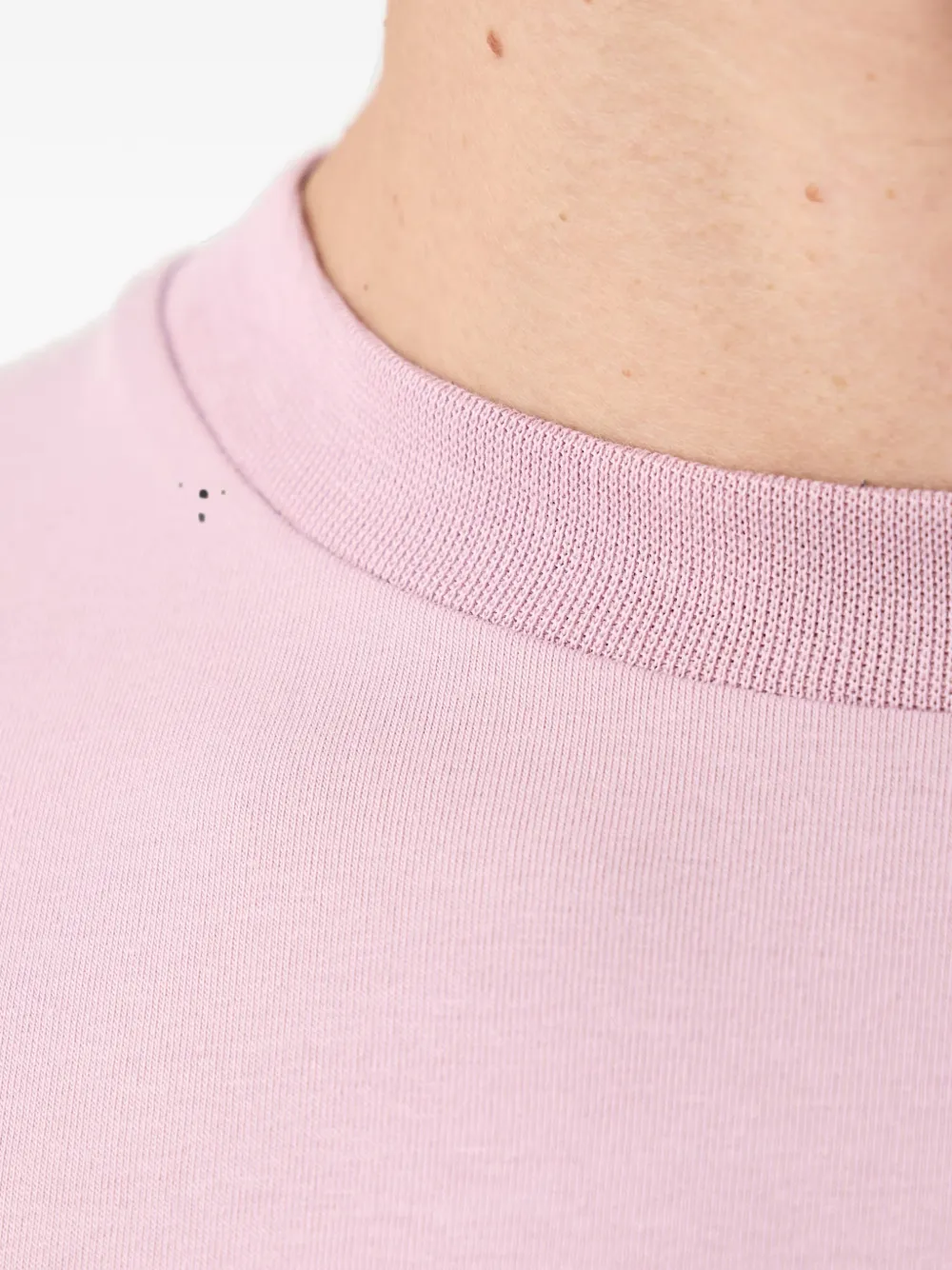Karl Lagerfeld T-shirt met logodetail Roze