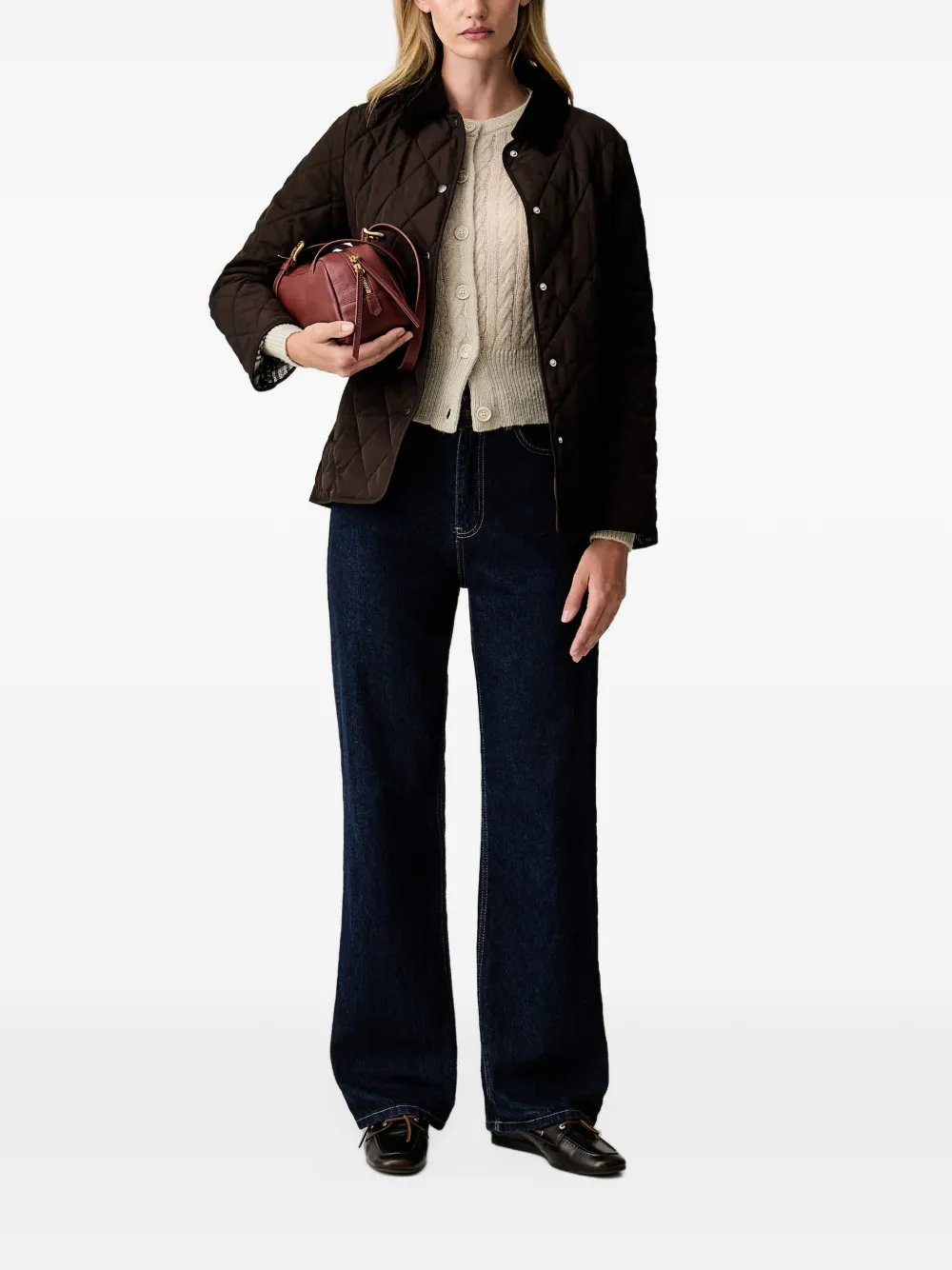 Joop! cable-knit cardigan Beige