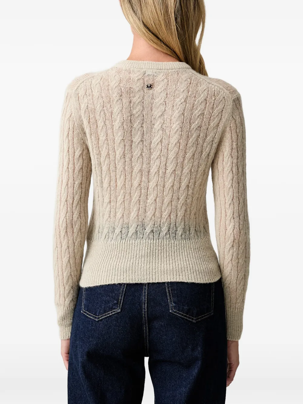 Joop! cable-knit cardigan Beige
