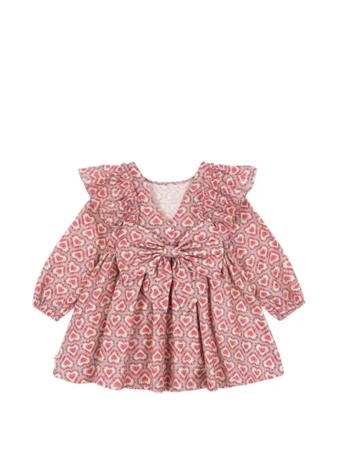 Konges Sløjd Evia ruffled bow-detail dress