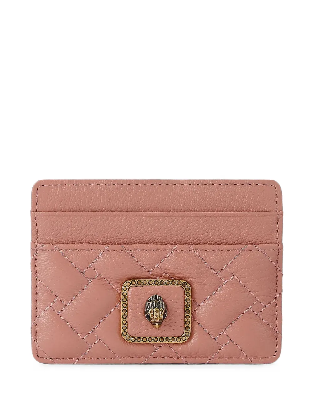 Kurt Geiger London quilted Eagle card holder - Rosa