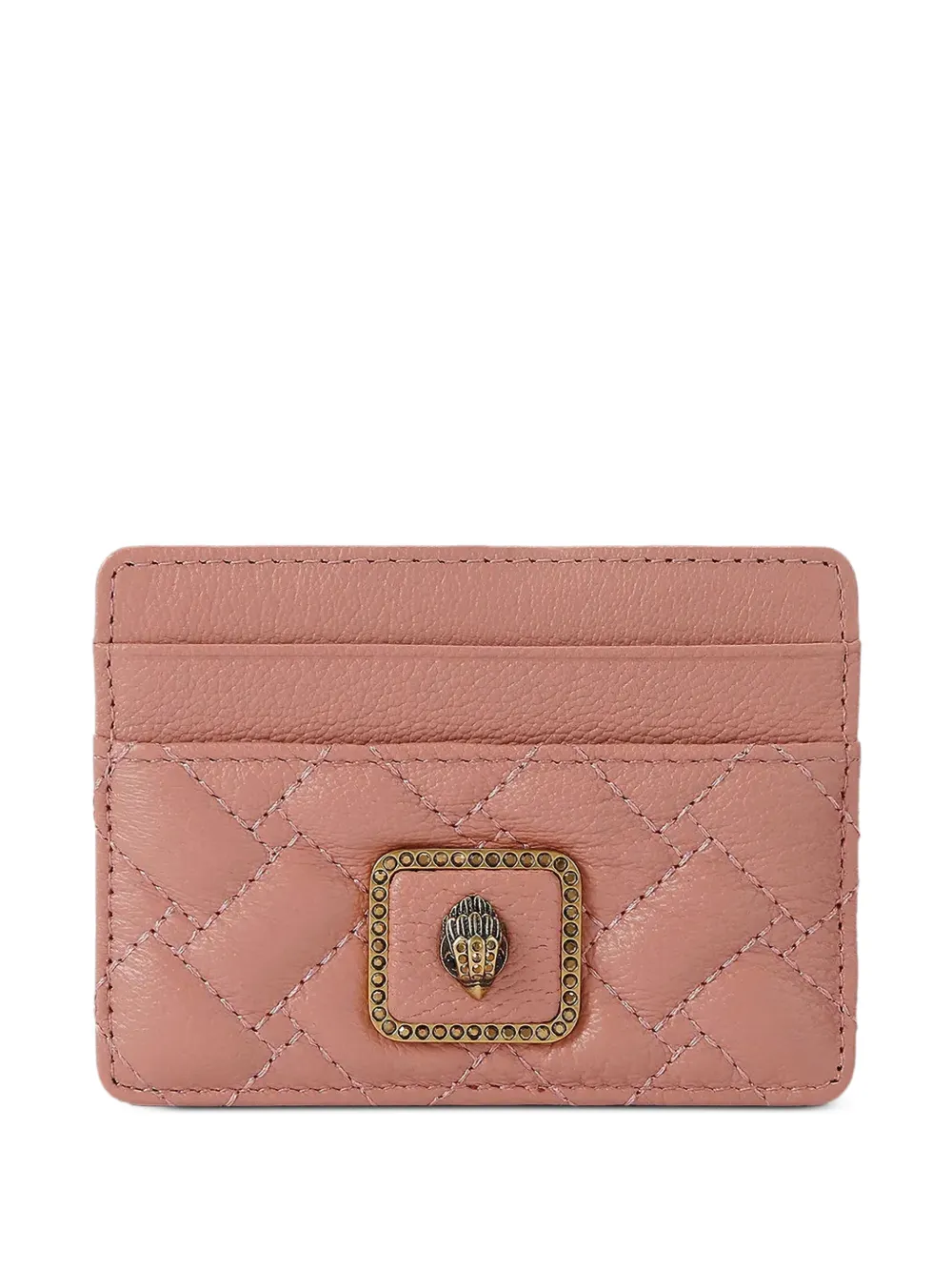 Kurt Geiger London quilted Eagle card holder - Rosa