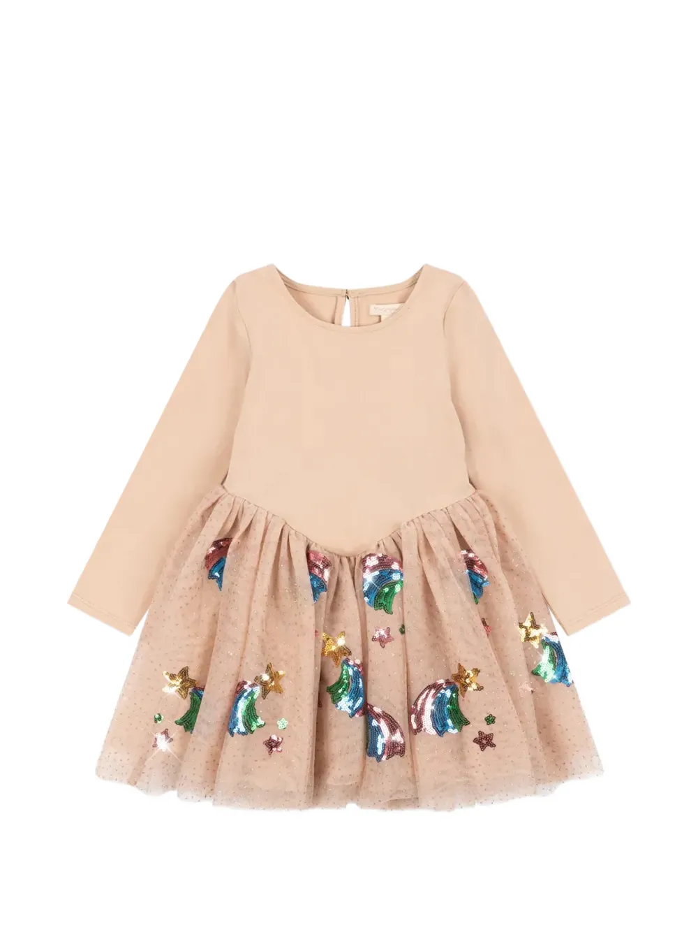 Konges Sløjd robe en tulle brodée de sequins - Rose Konges Sløjd robe en tulle brodée de sequins - Rose