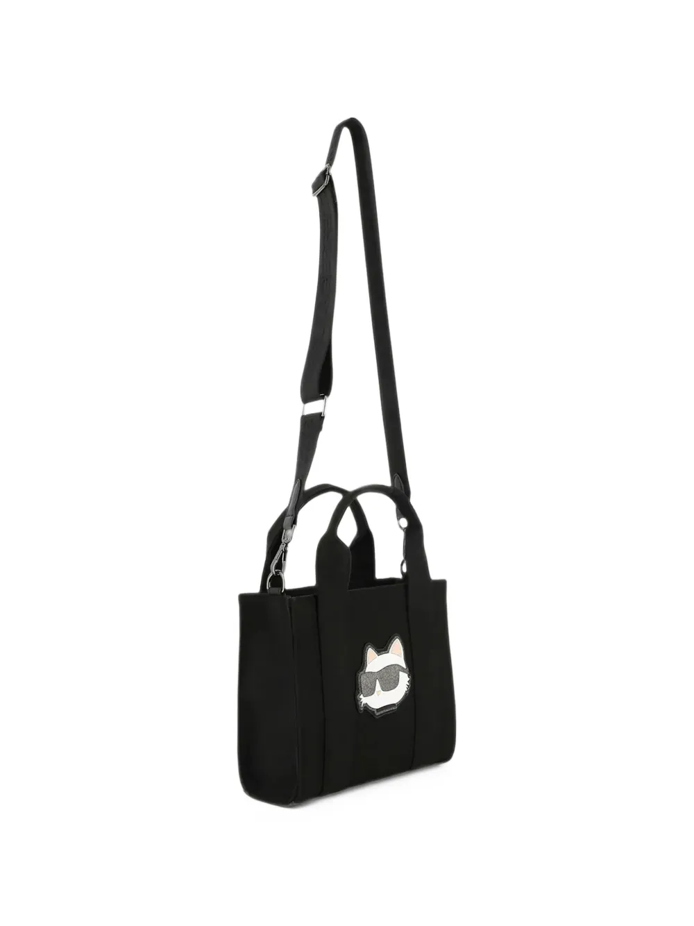 Karl Lagerfeld Choupette-patch tote bag Zwart