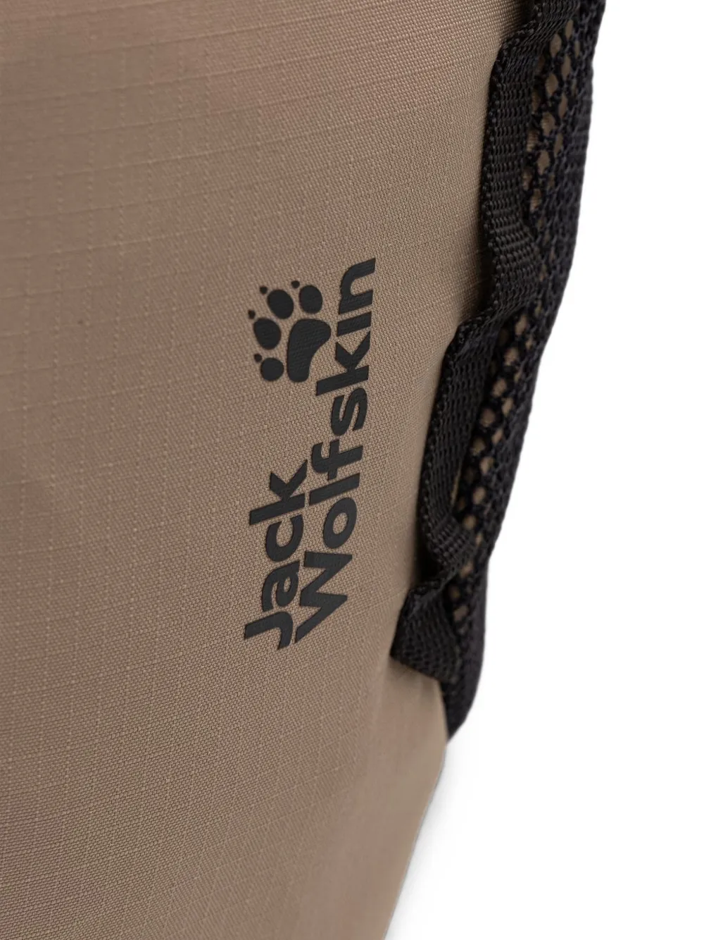 JACK WOLFSKIN Velocity Lite 10 logoprint ripstop rugzak Beige