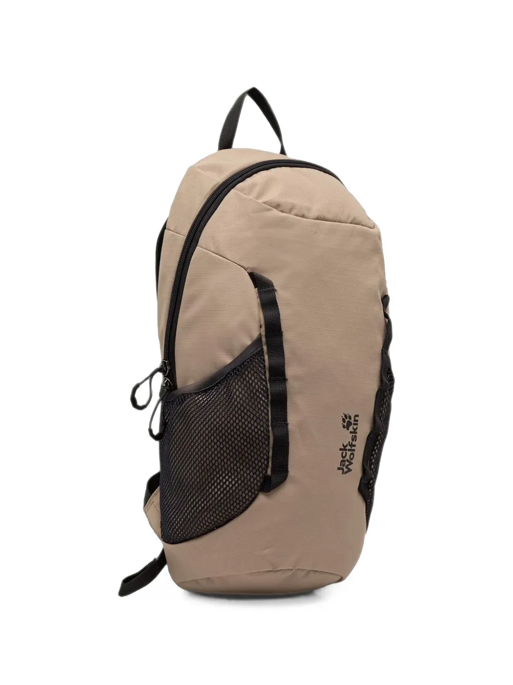 JACK WOLFSKIN Velocity Lite 10 logoprint ripstop rugzak Beige
