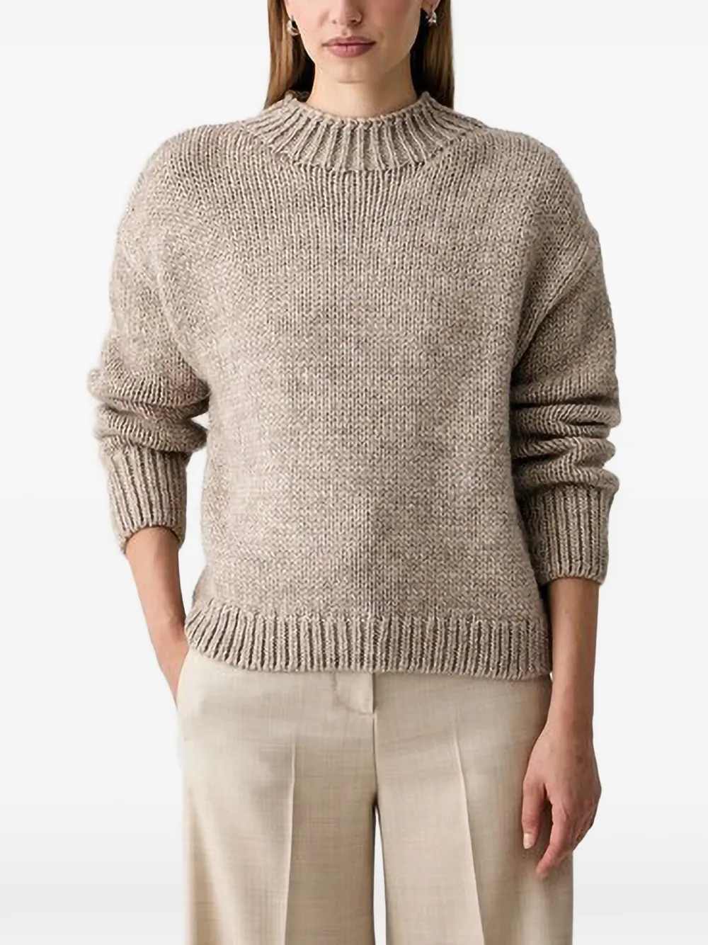 Joop Chunky-knit Sweater In Neutral