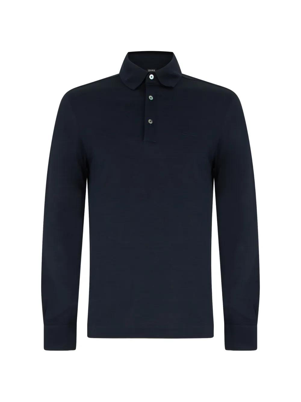 Zegna long-sleeved polo shirt