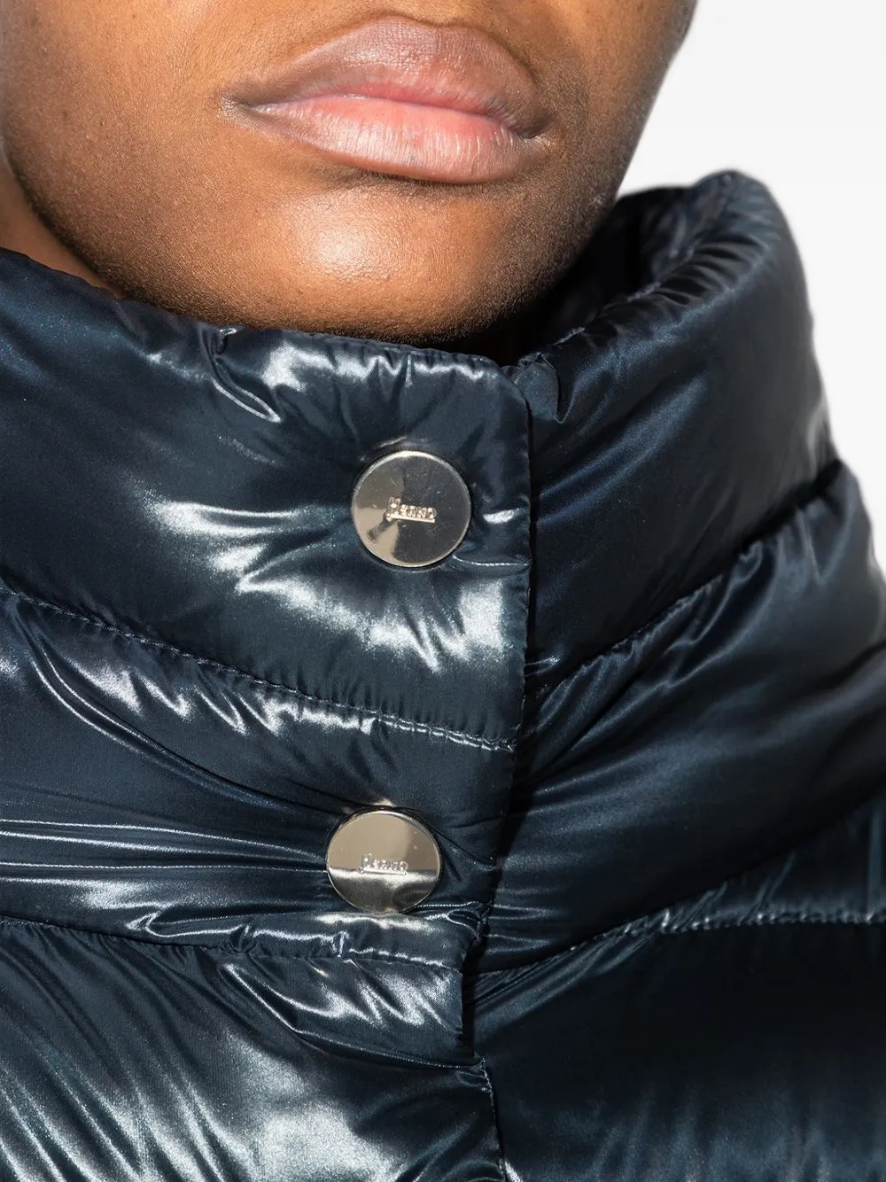 Herno Amelia gewatteerde jas Blauw
