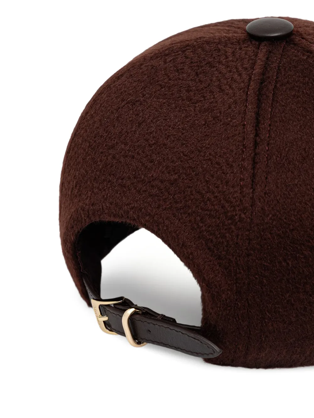 Max Mara monogram-patch baseball cap Bruin