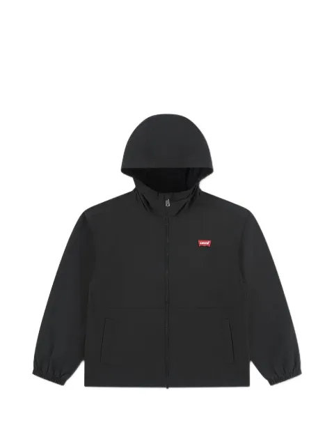 Levi's Kids logo-patch hooded jacket