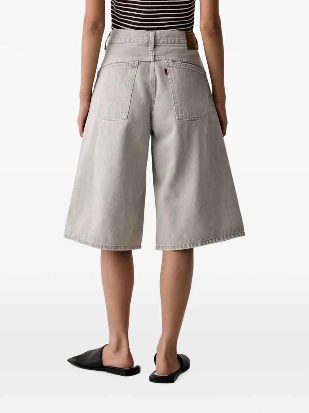 Levi's Knielange shorts Grijs