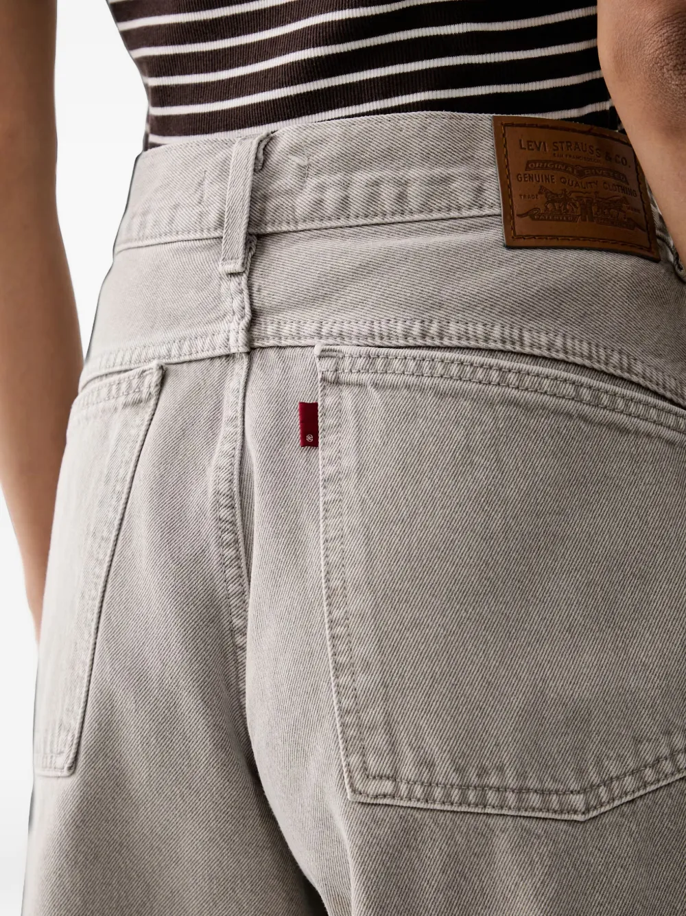 Levi's Knielange shorts Grijs