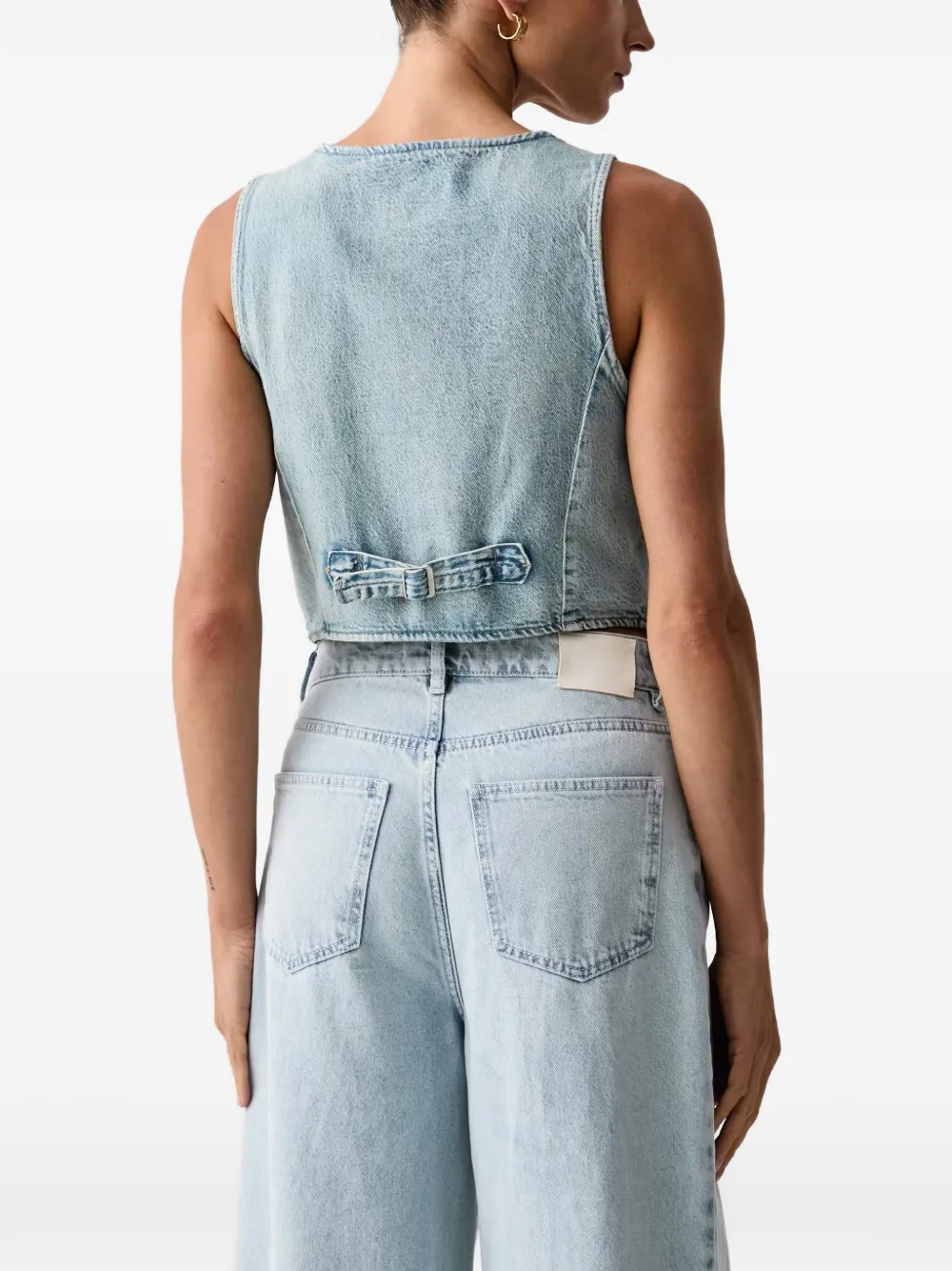 Levi's Gilet met V-hals Blauw