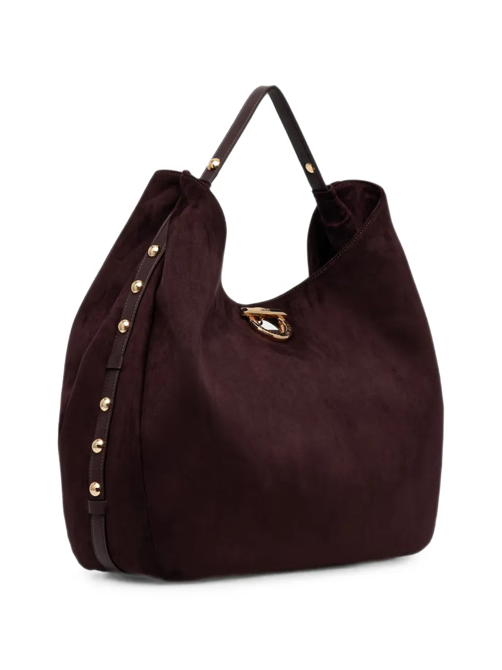LIU JO Shopper verfraaid met studs Paars