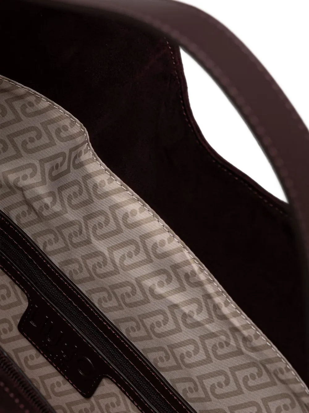 LIU JO Shopper verfraaid met studs Paars