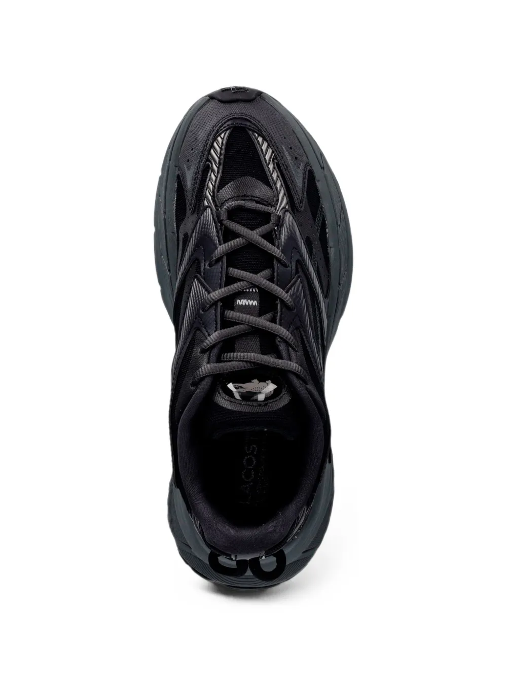 Lacoste L003 Neo Shot UTL panelled chunky sneakers Zwart