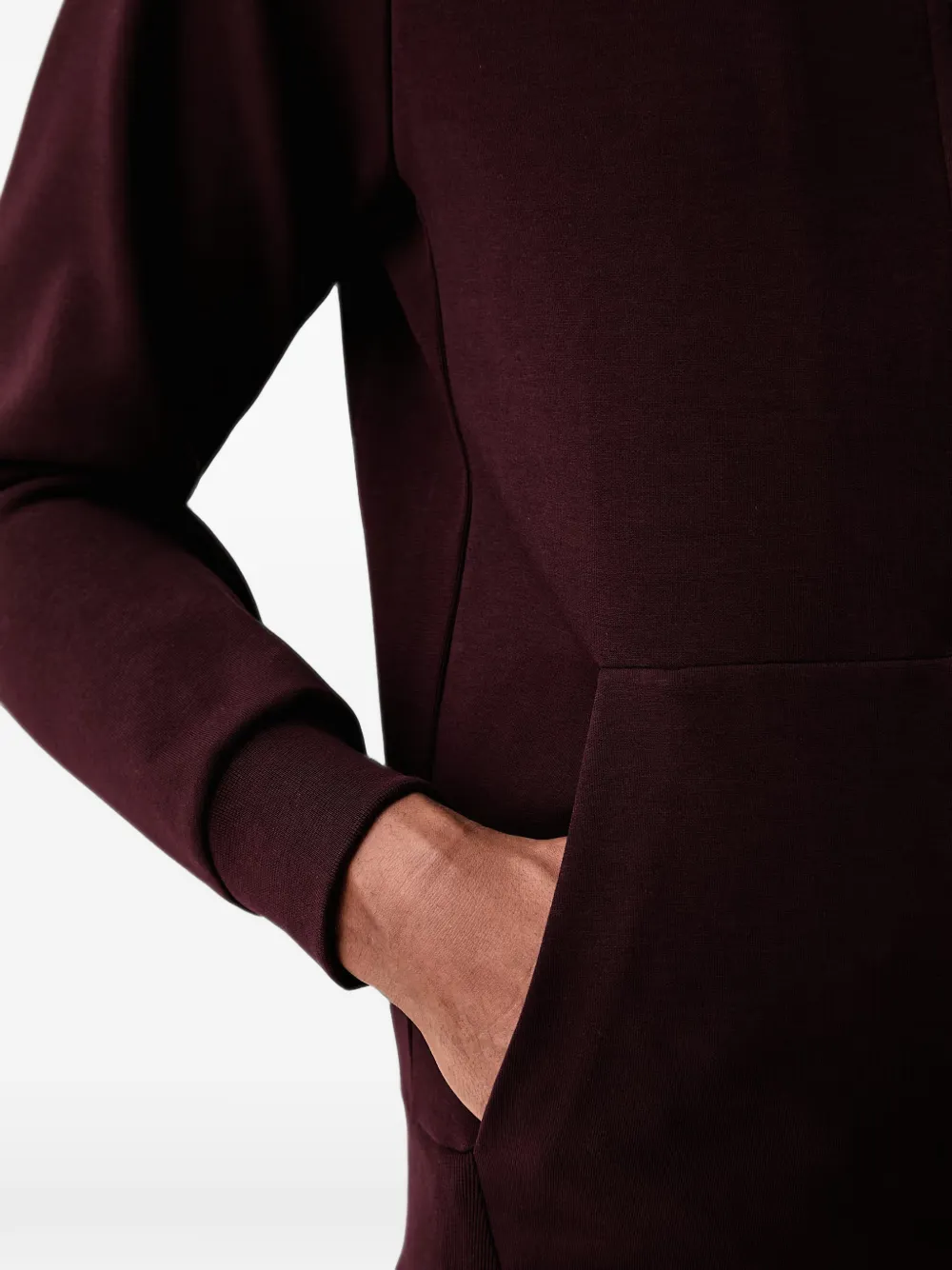 Lacoste Commuter sweater met rits Rood