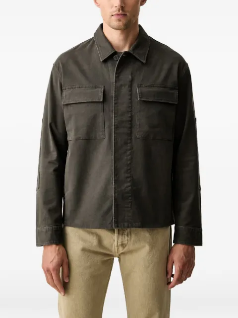 Marc O'Polo flap-pocket long-sleeve overshirt