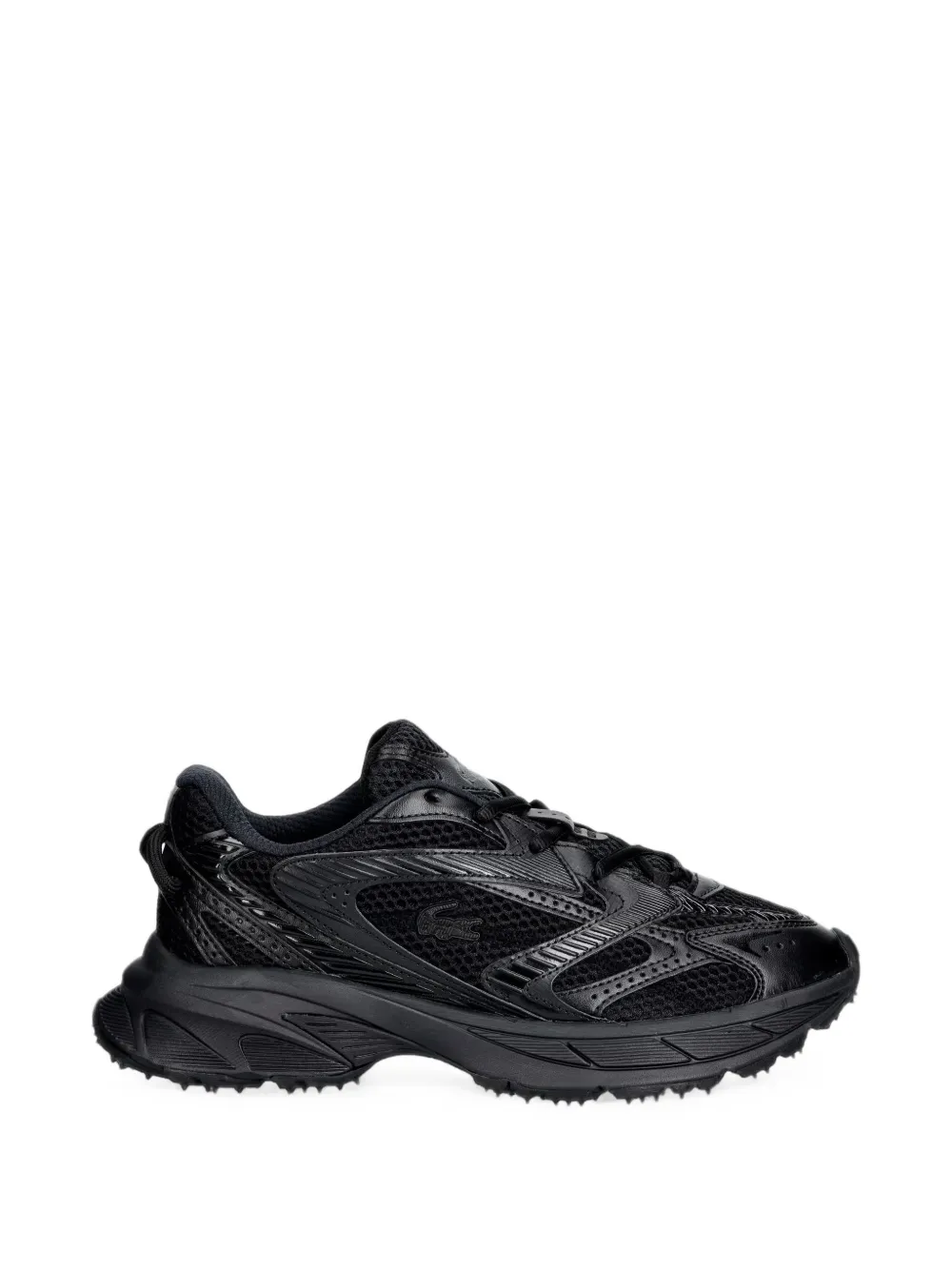 Lacoste L003 Neo Shot panelled mesh sneakers Zwart