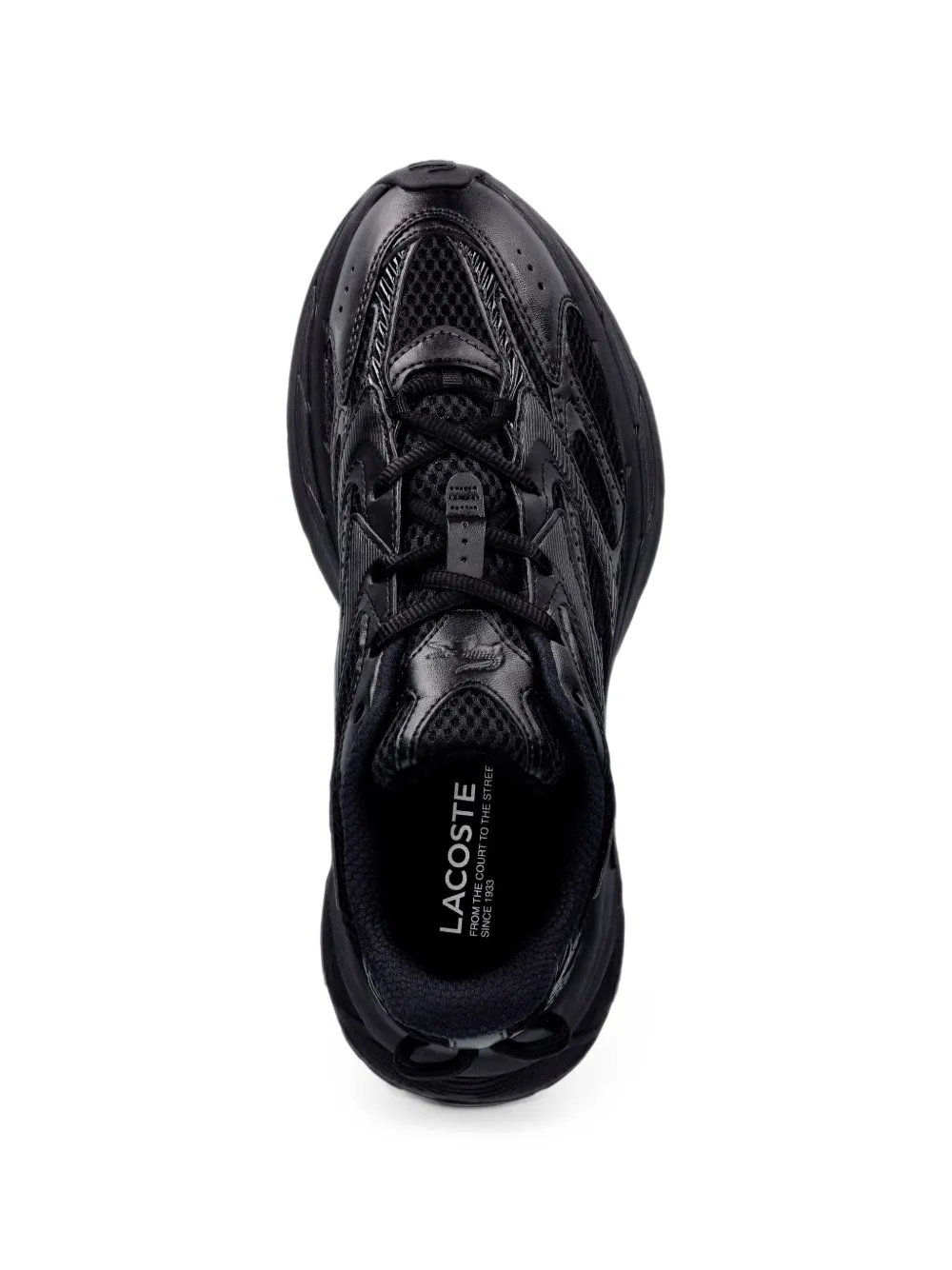 Lacoste L003 Neo Shot panelled mesh sneakers Zwart
