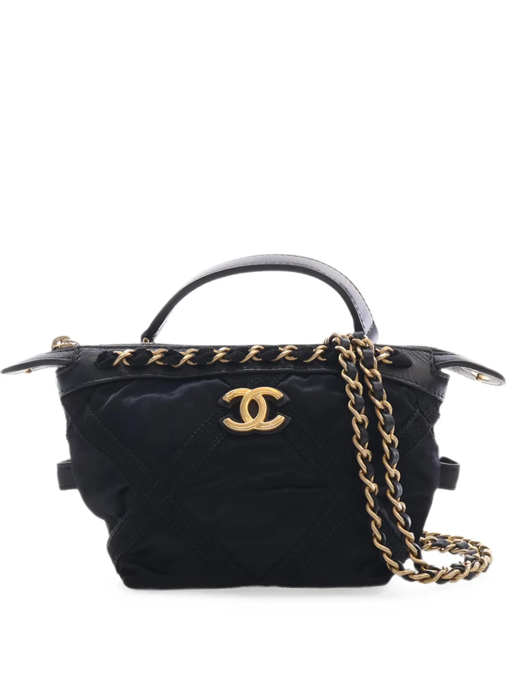CHANEL Pre-Owned 2021 Lifestyle Clutch mit Kettenriemen - Schwarz