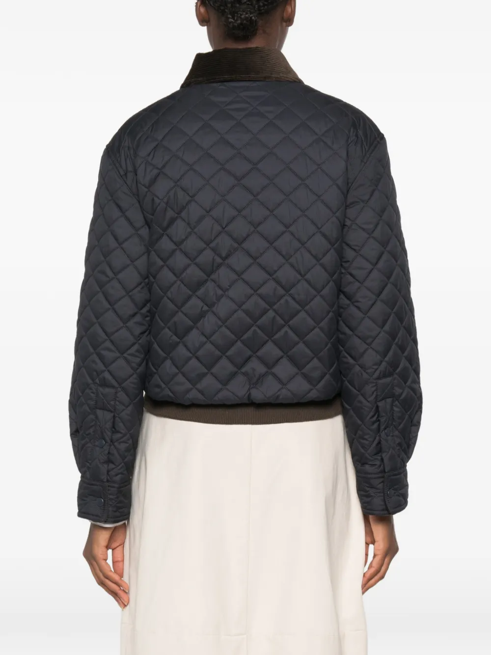 LOEWE Kort jack van technische stof Blauw
