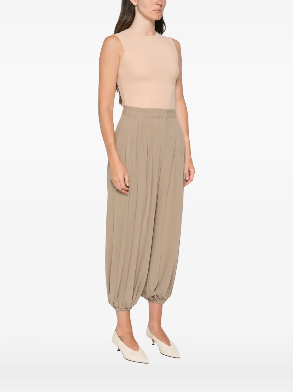 Jil Sander Mouwloze body Roze