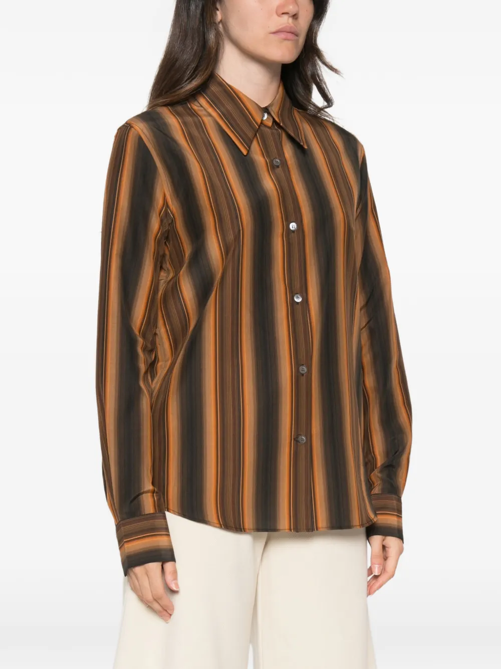 Marni Gestreept blouse Oranje