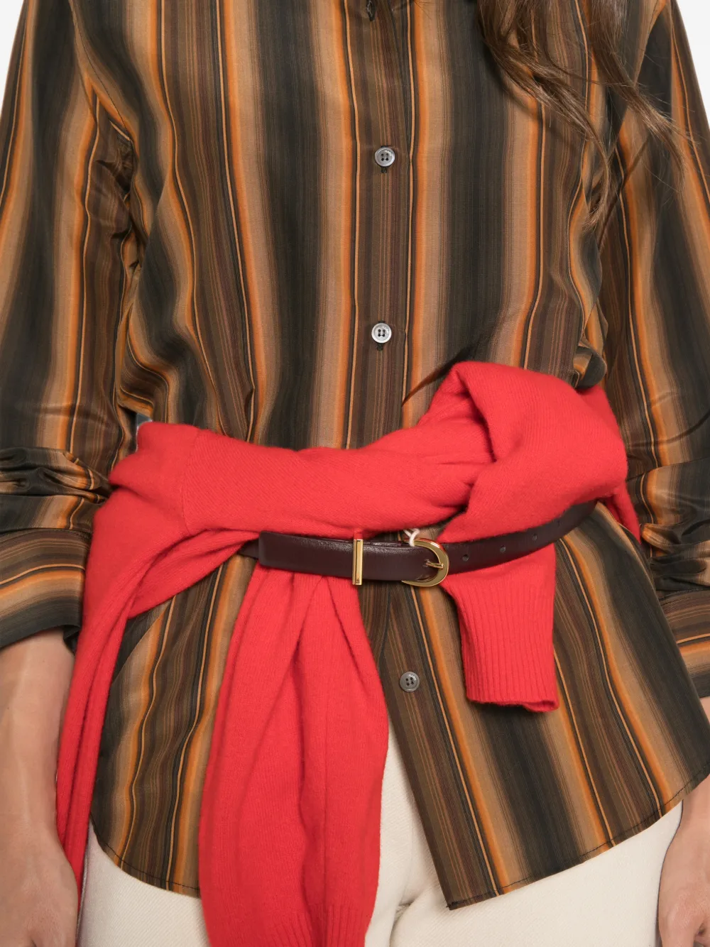 Marni Gestreept blouse Oranje